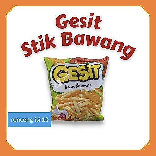 GESIT SNACK RASA BAWANG RENCENG