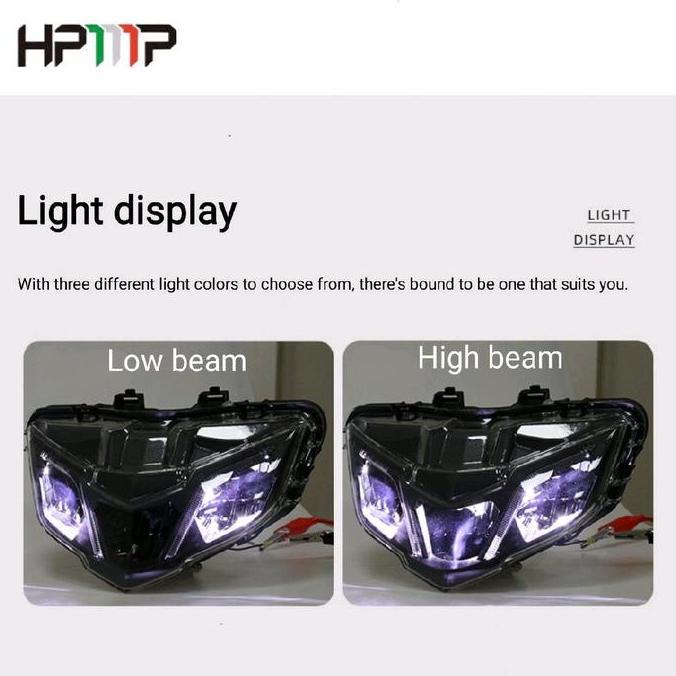 MP Lampu Depan LED MX King 150 Jupiter MX King -D160 Ultra-brht Daytime Running Lhts Hh Beam Low Bea