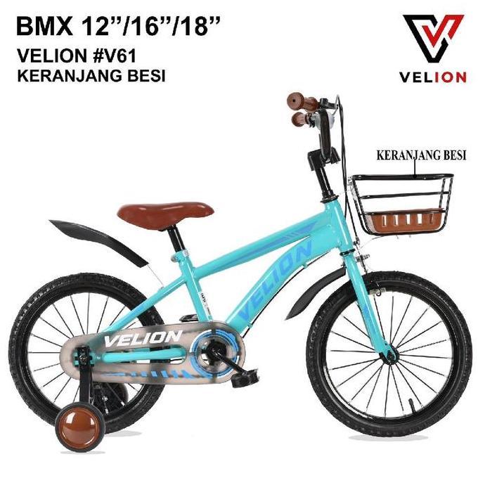 SEPEDA BMX VELION ERMINIO 12 16 18 ANAK LAKI COWO KERANJANG