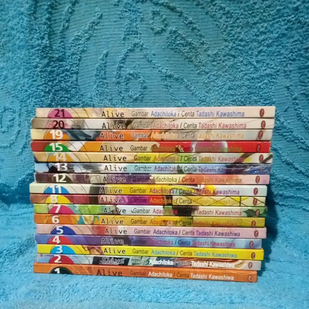 komik alive 16 buku