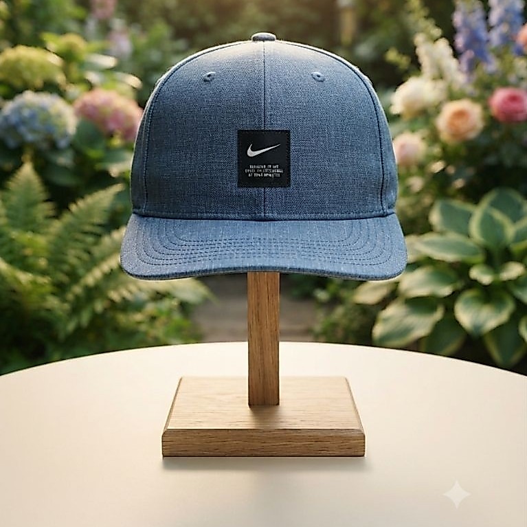 Topi Nike Pro Dri Fit Denim Flatbill Snapback Second Original