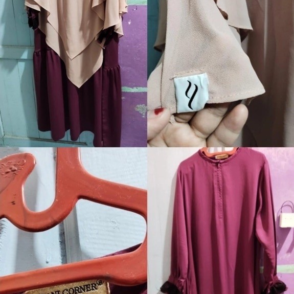 Gamis by Albani corner size ( ld 120 PB 145 cm)  Fk instan by yarka