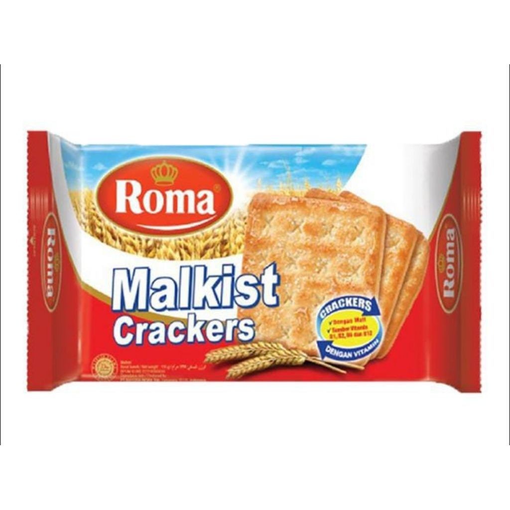 Roma Malkist Crackers 105g - Gurih & Renyah