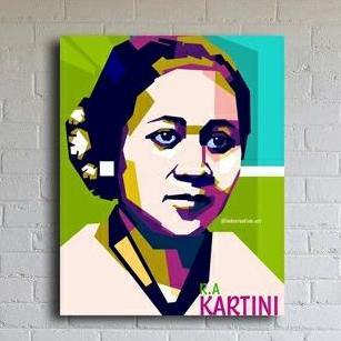 POSTER DEKOR DINDING RA KARTINI FBBOOK
