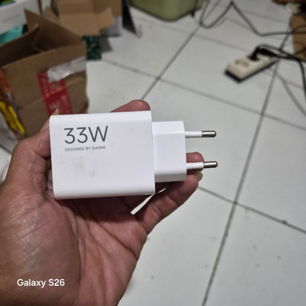 charger adaptor xiaomi 33 watt original asli copotan bawaan HP
