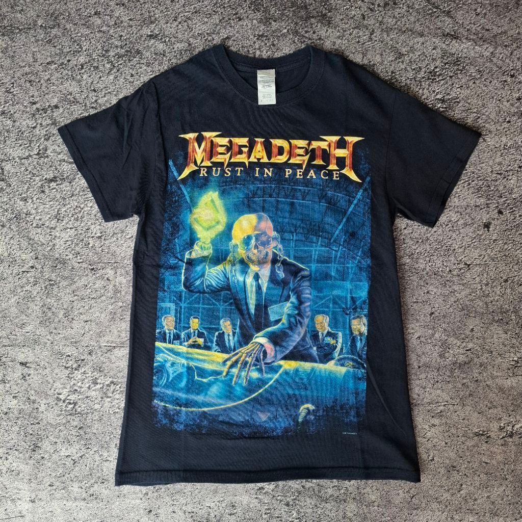 Kaos band MEGADETH 2016 original merch