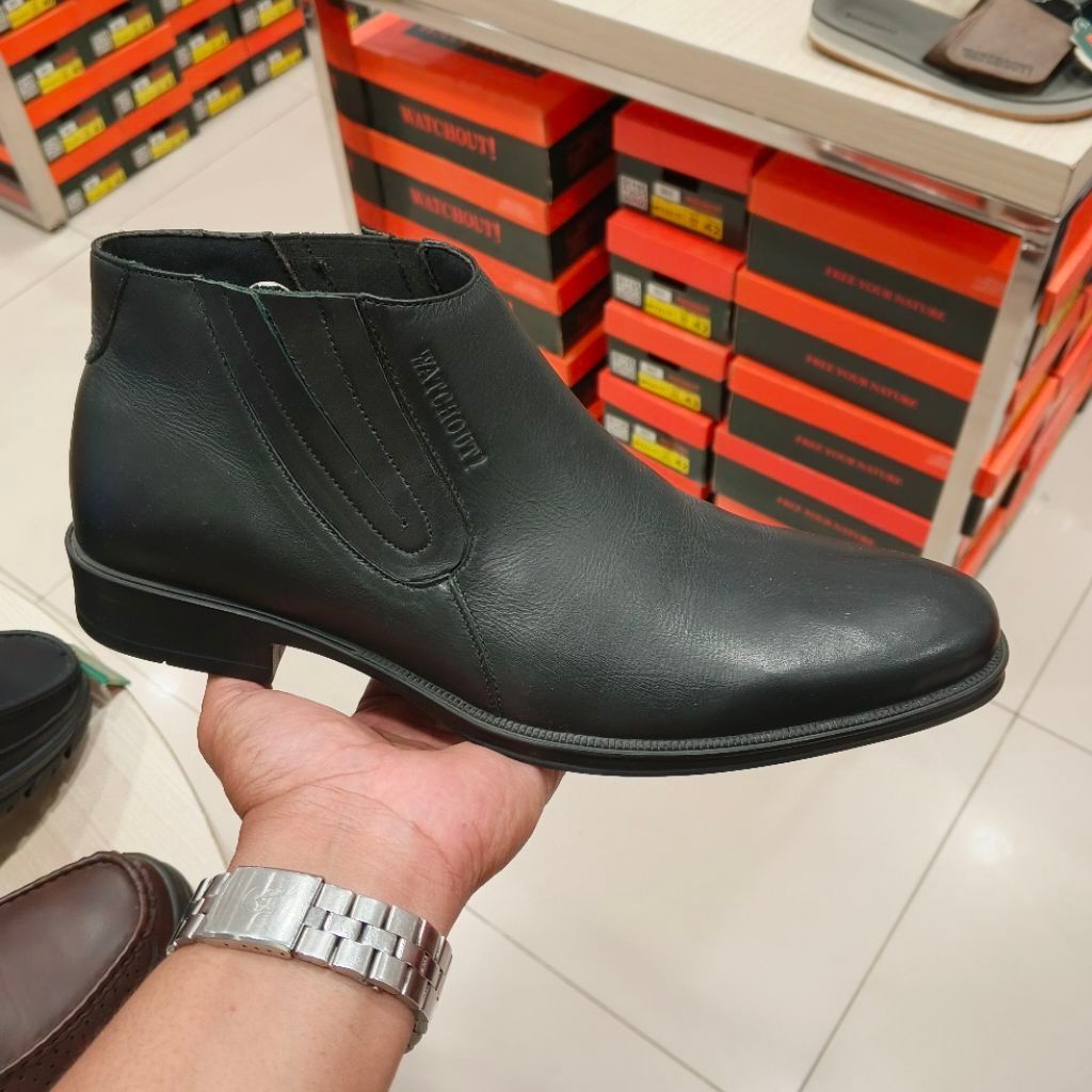 WATCHOUT SEPATU FORMAL BOOT PRIA ORIGINAL