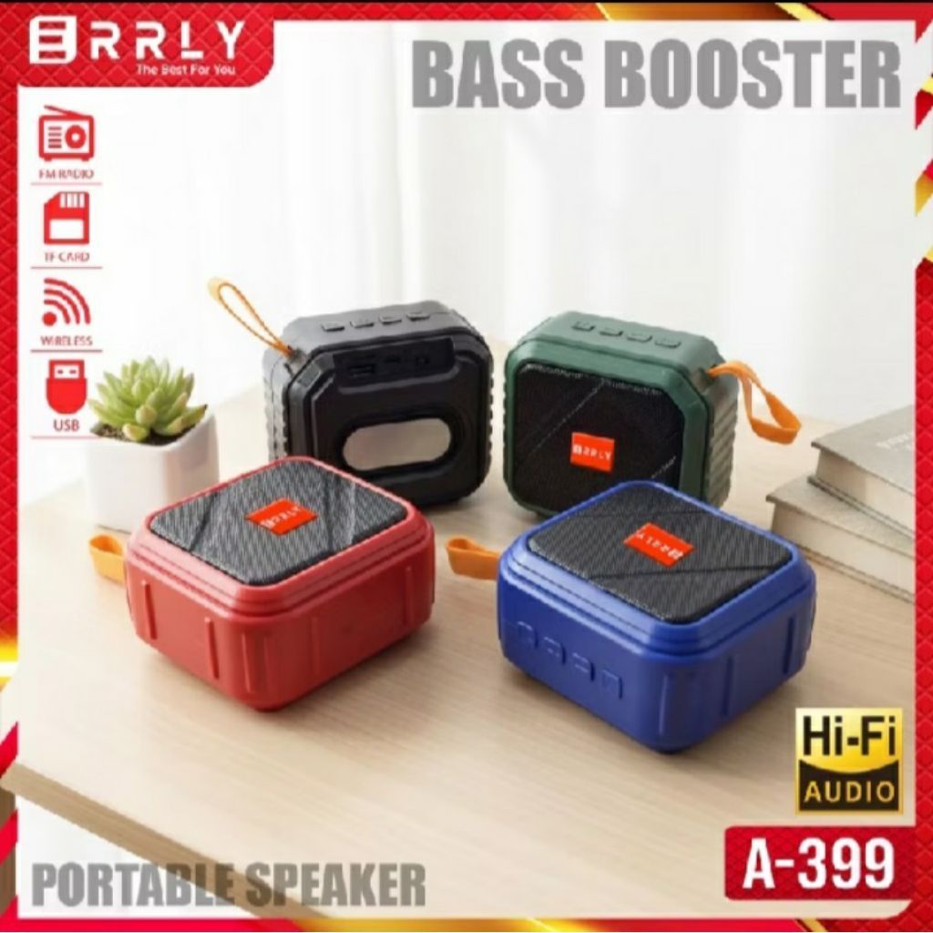 Speaker Bluetooth ERRLY A399 Bass Booster HIFI Sound