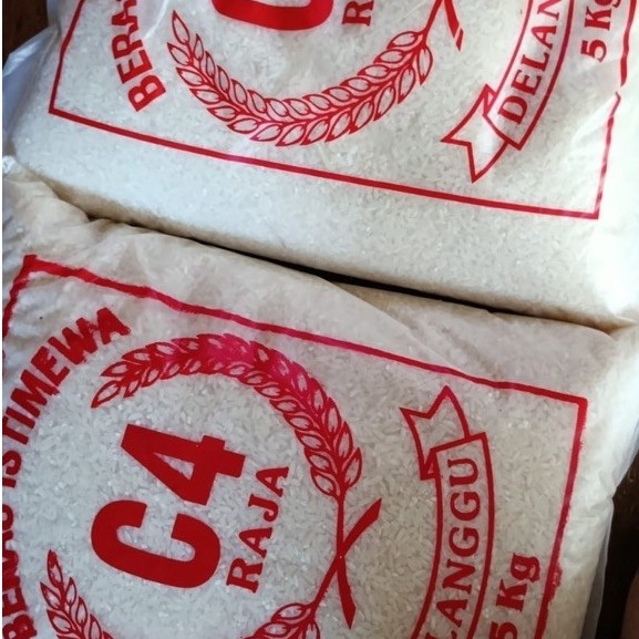 Beras C4 Super 1-5kg Tanpa Pengawet dan Pemutih