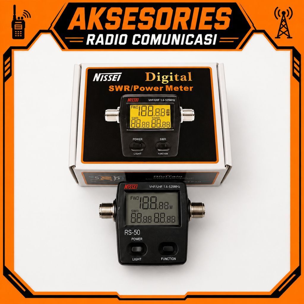 SWR NISSEI RS50 POWER METER ORIGINAL