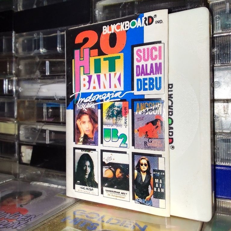 kaset pita 20 hits bank