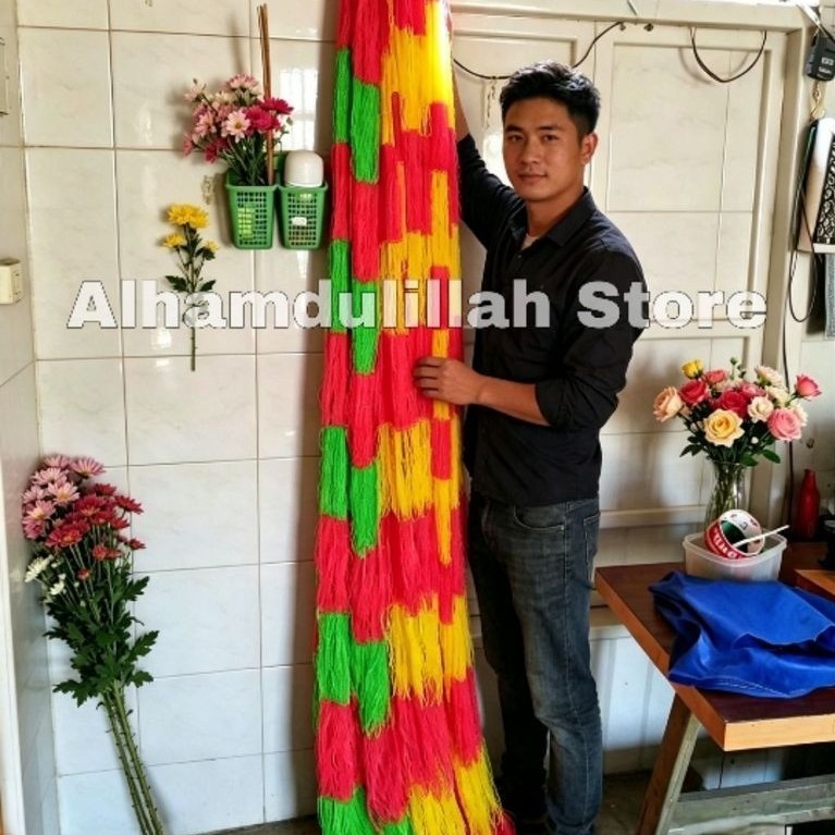 Jaring Pagar Pelangi / Pagar rumah / Kandang ayam / unggas