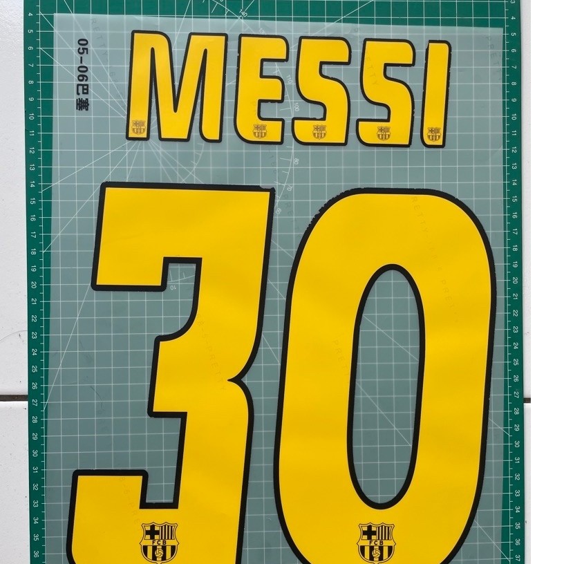 NAMESET HK BARCELONA HOME 2005 2006
