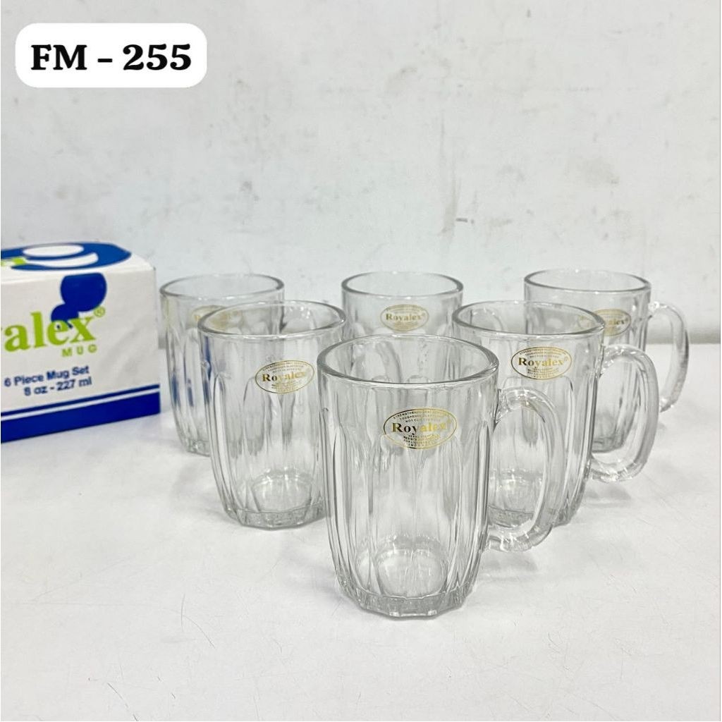 GELAS KACA ROYALEX ISI 6 PC