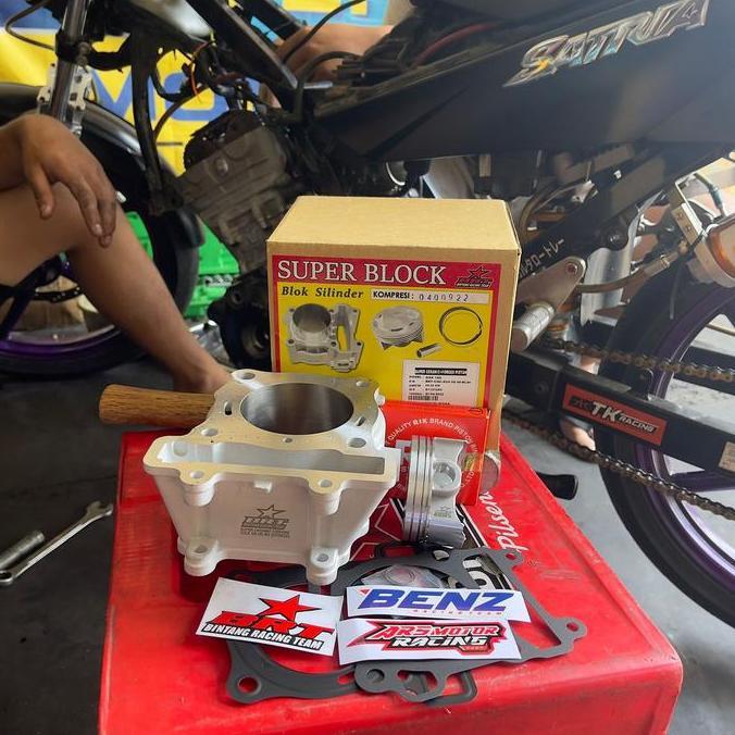 BLOK CERAMIC PISTON FORGED BRT GSX SATRIA FU FI 68 MM