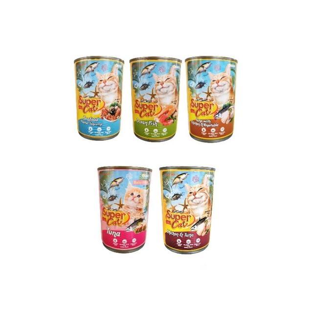 Super Cat kaleng 400gr Super Cat Kitten Super cat 400gr Supercat 400gr Supercat kaleng Makanan kucin