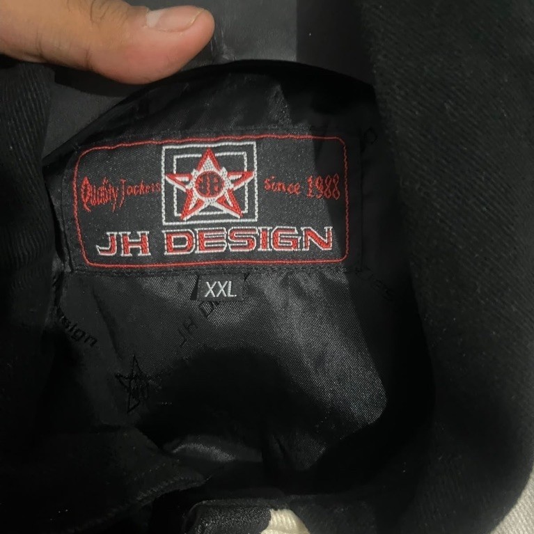 Jaket vintage jh design scraface 90s