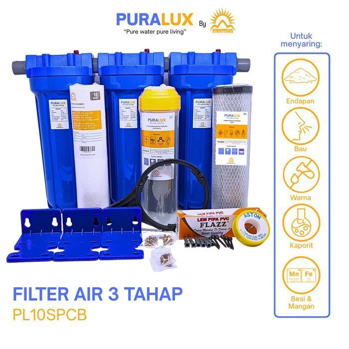 PAKET HOUSING FILTER AIR SUMUR BOR KUNING, BERKARAT, BAU, & KERUH / PAKET FILTER AIR TOREN / SARINGA