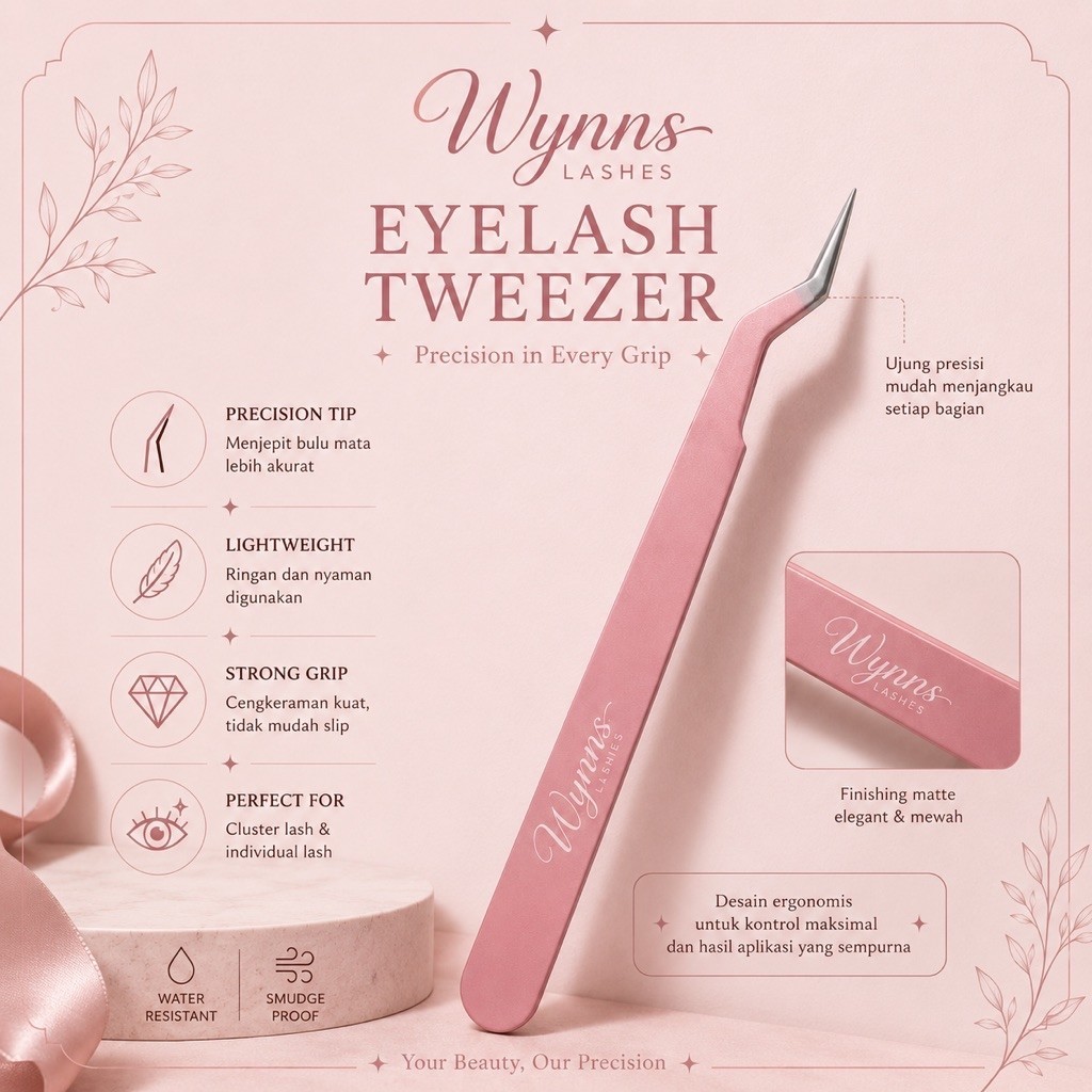 Eyelash Tweezer by Wynns Lashes
