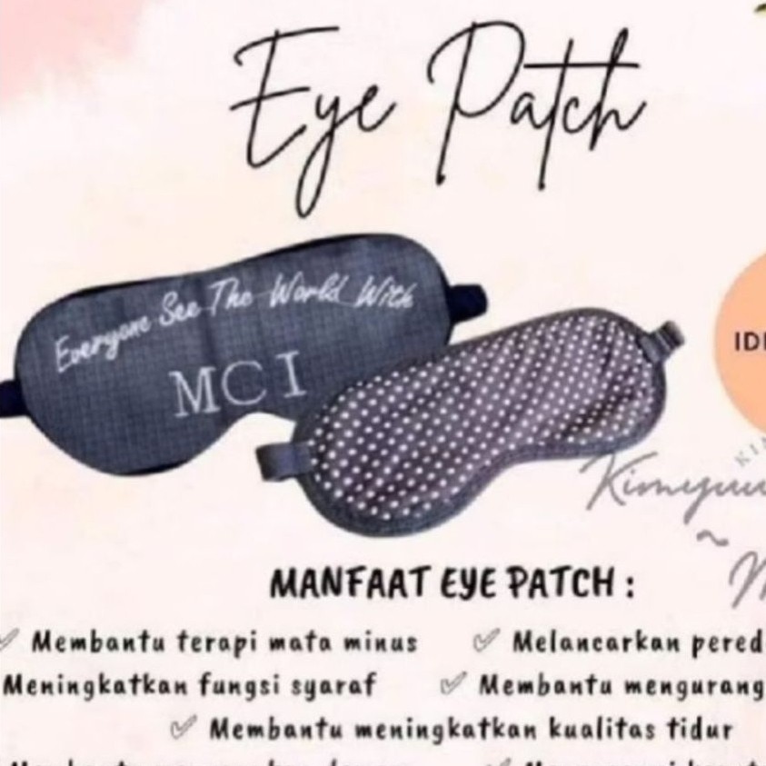 Eyepatch Germanium MCI Terapi Mata Minus Fresh