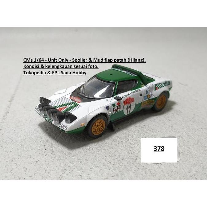 CMS 1/64 LANCIA STRATOS HF 1975 SANREMO RALLY CAR WRC UNIT ONLY MINUS HS99