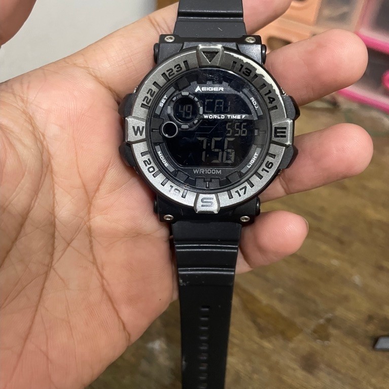 jam tangan eigr second ori