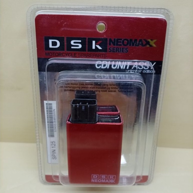 CDI RACING SPIN 125/SKYWAVE/SKYDRIVE NO LIMIT MERK DSK NEOMAX
