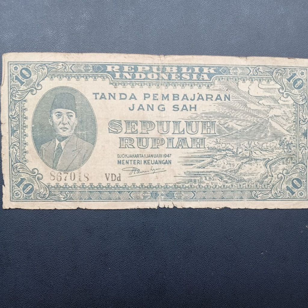 uang kertas kuno rupiah asli