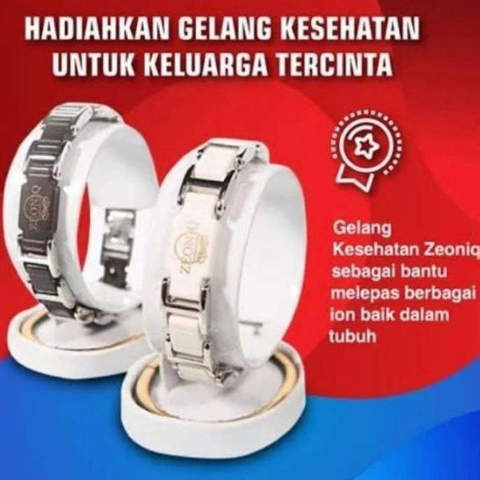 ORIGINAL Gelang Kesehatan Terapi ZEONIQ Gelang Germanium Original Terapi Kesehatan