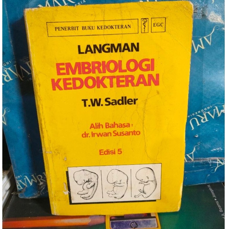ORIGINAL BUKU LANGMAN EMBRIOLOGI KEDOKTERAN TW SADLER