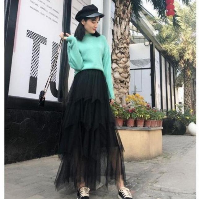 ROK TUTU MAXI TUMPUK 4 LAYER PREMIUM IMPORT, VIOLETTEMODE.ID HSS
