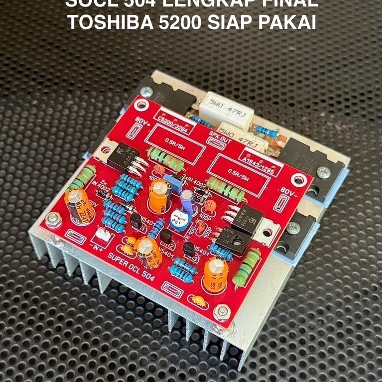 Socl 504 mono plus final toshiba siap pakai