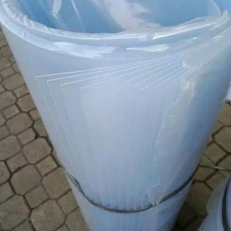 Mika Lembaran Bening Tebal 0,5mm / PVC Clear Sheet