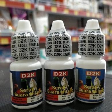 [BEST] D2K  Serak / Suara Hilang obat burung sakit serak & hilang suara untuk semua jenis burung