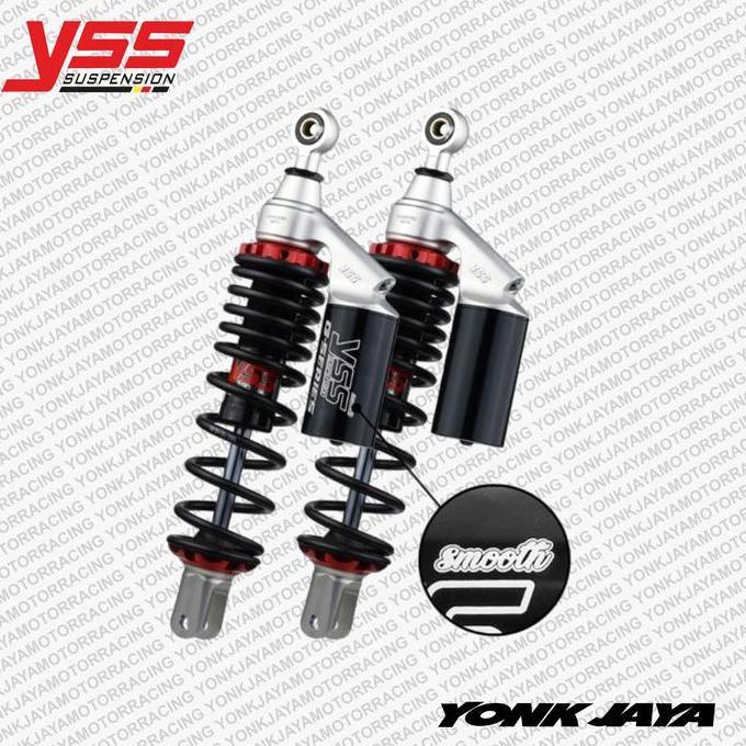 SHOCKBREAKER YSS G-PLUS NEW RESERVOIR XMAX 350MM - BLACK
