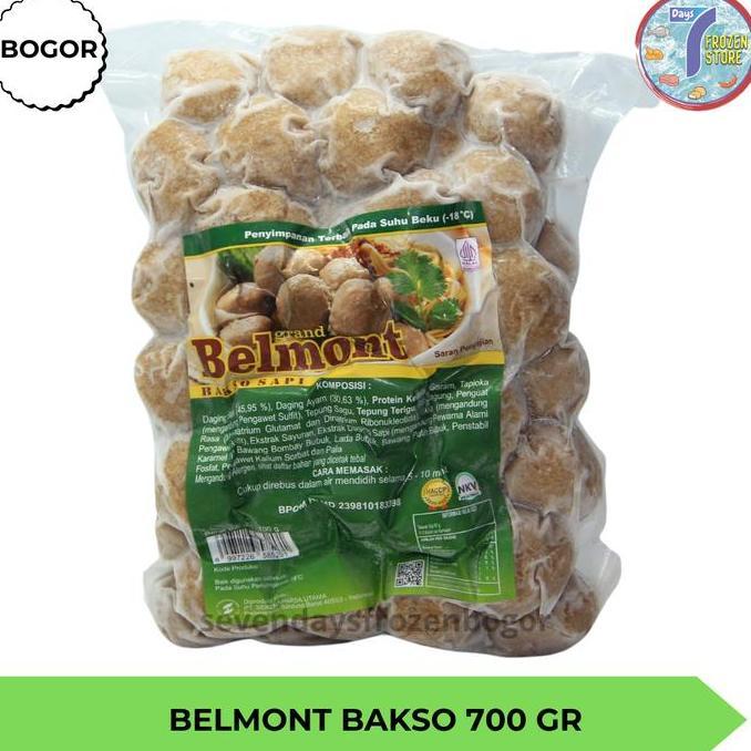 Bakso Sapi Belmont isi 50 kemasan 700 gram