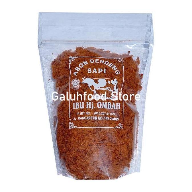 Abon Sapi Asli Ibu Hj Ombah Ciamis 500gr