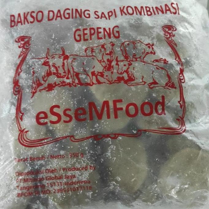 bakso daging sapi gepeng essem