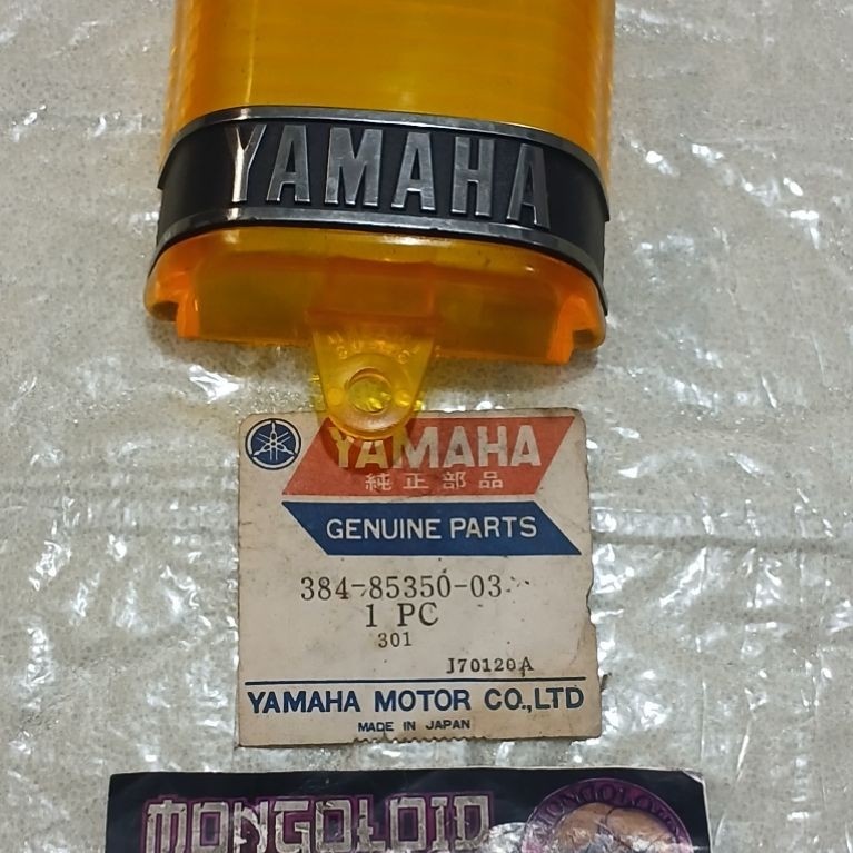 stok lama ORIGINAL JAPAN kaca mika lampu senja YAMAHA V75 V 75