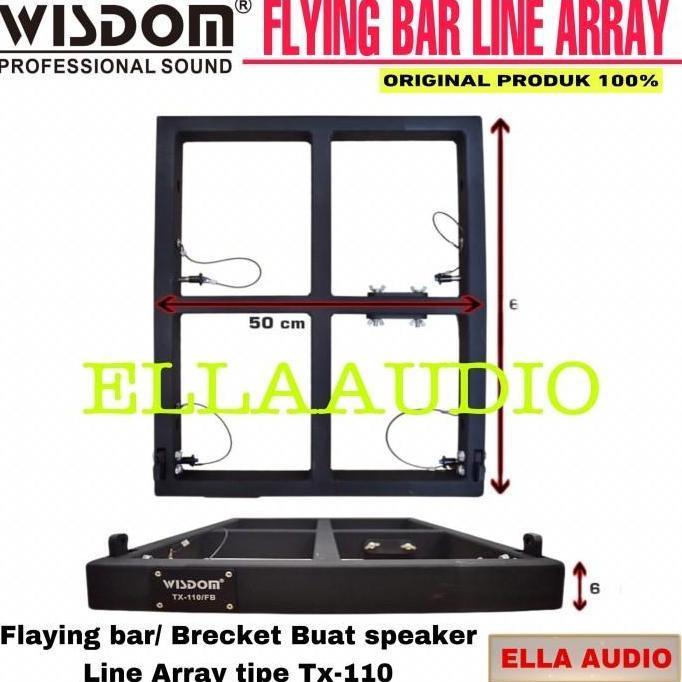 Flying Bar Line Array Wisdom TX110 Brecket Gantung Untuk Wisdom Tx-110