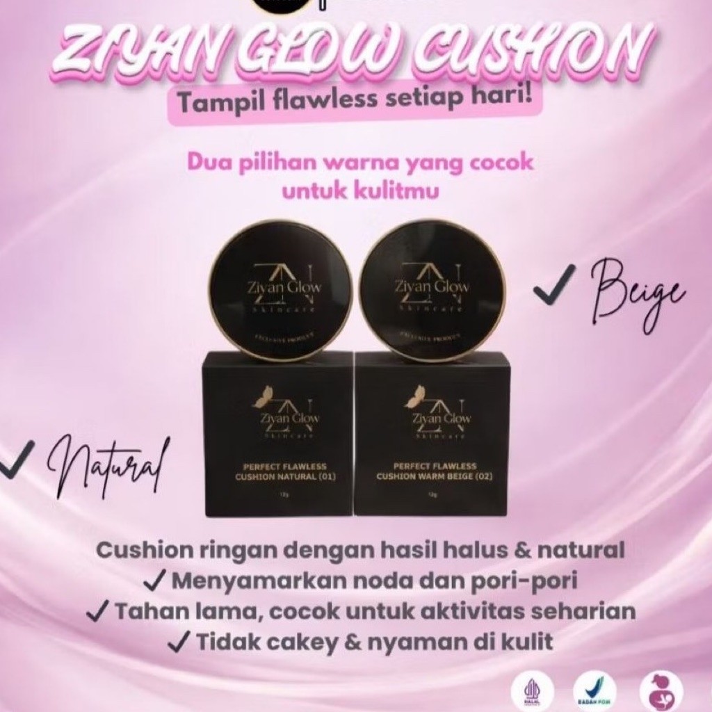 Cushion Ziyan Glow Skincare | CUSHION ZIYAN GLOW