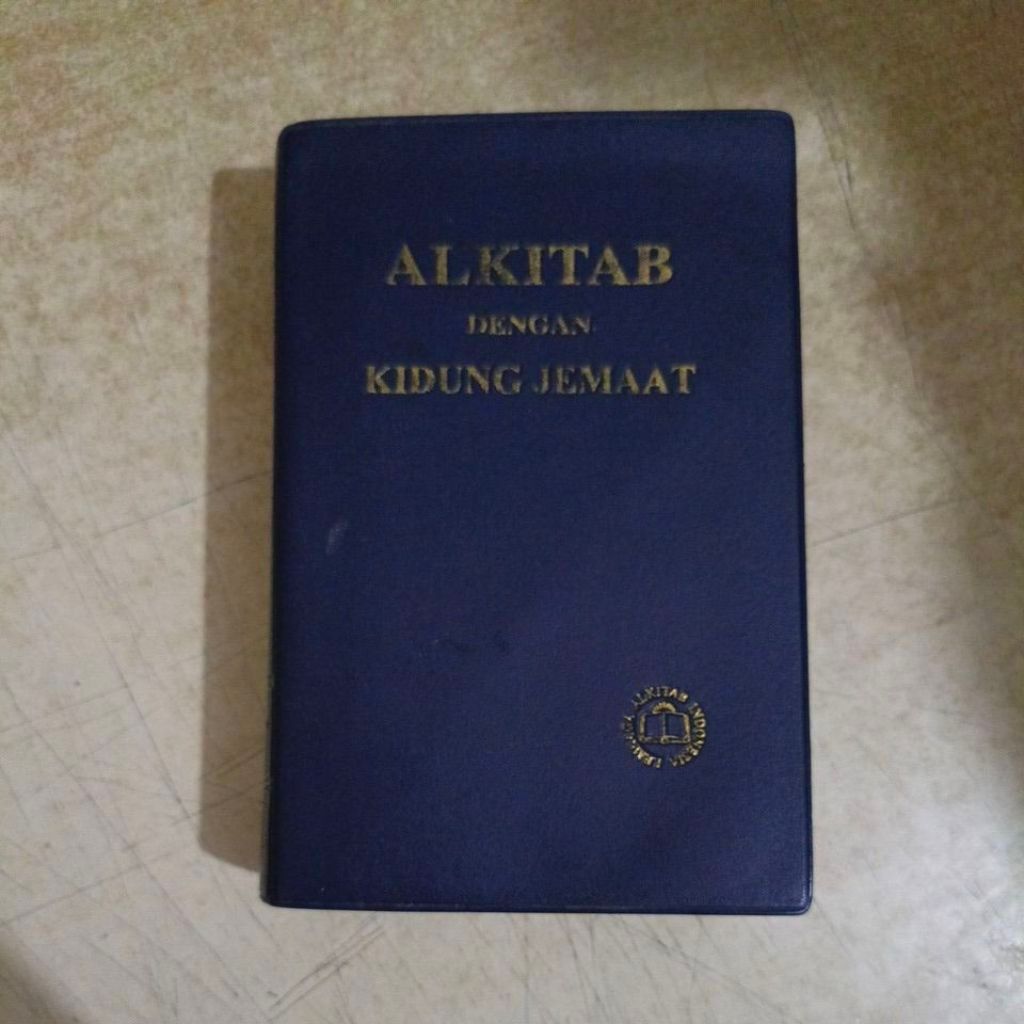 Buku ALKITAB DENGAN KIDUNG JEMAAT LAI 1974