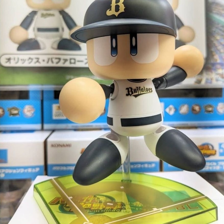 Konami Action Figure Power Pros Power Pro Kun Narabundesu Pacific League Orix Buffaloes Home Uniform