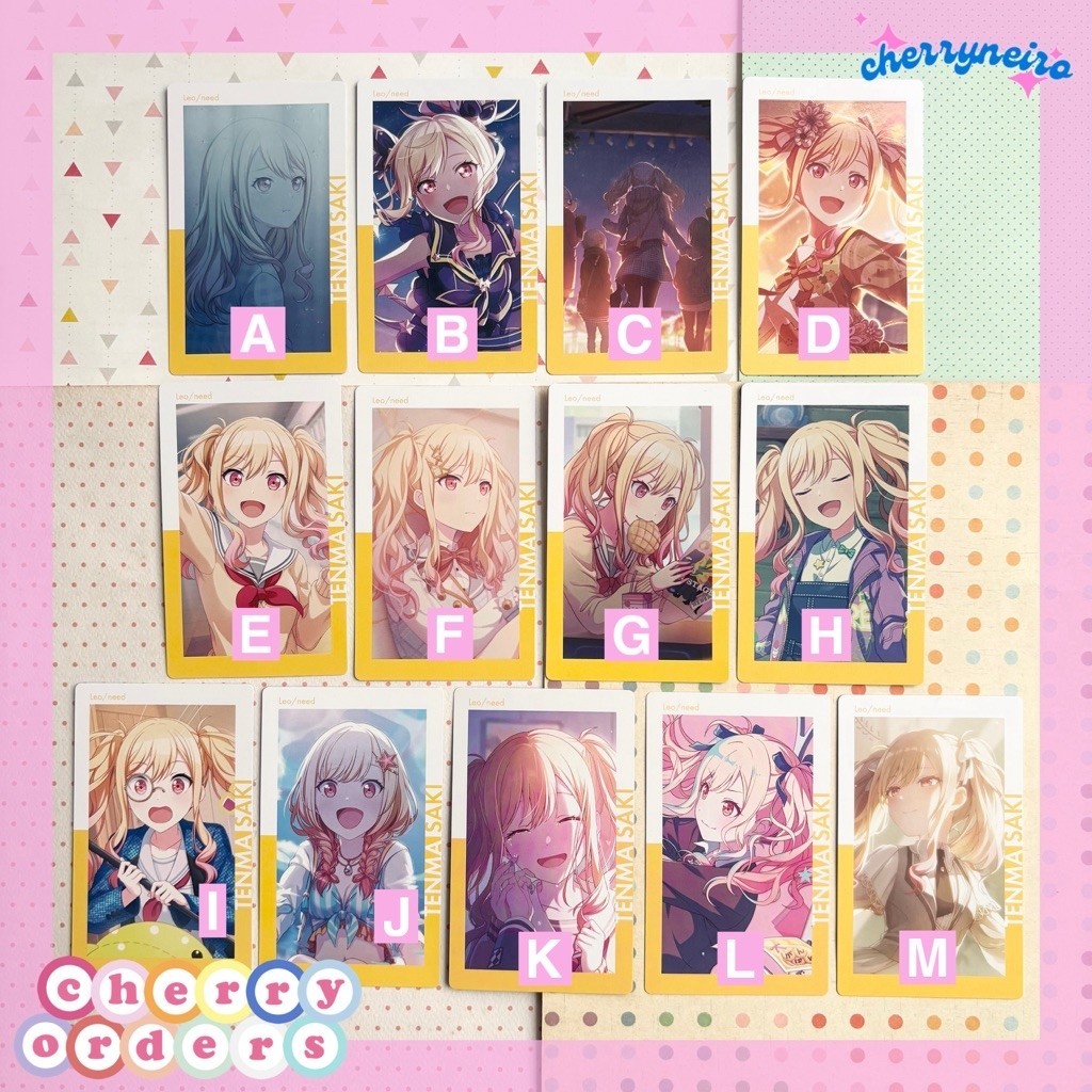 Project SEKAI ePick Card Leo/need Tenma Saki