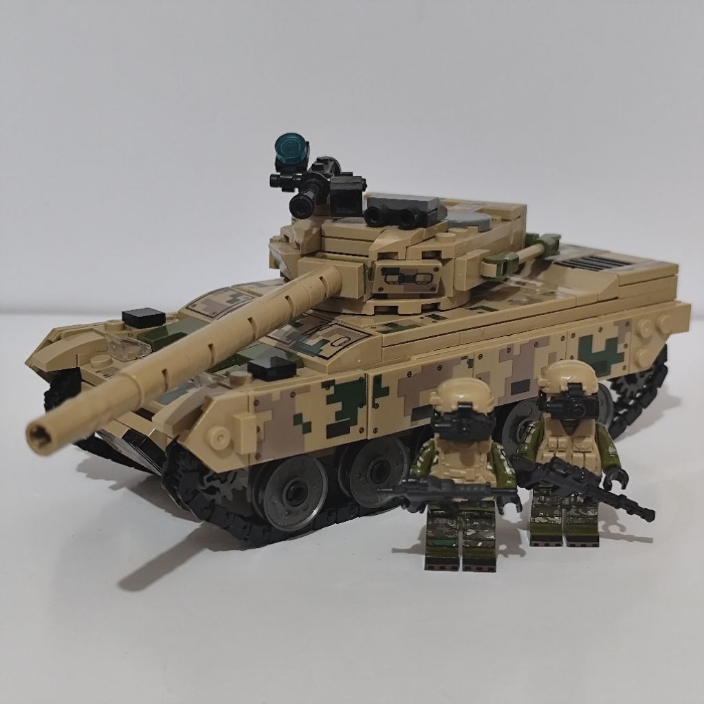 Lego Tank Tentara Figure Sembo Block