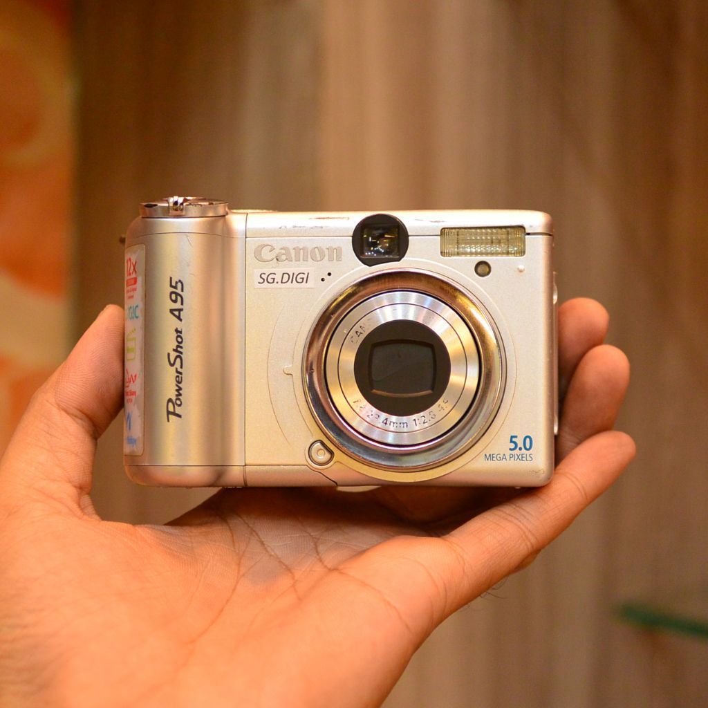 Kamera Canon Powershot A95 Vintage Digicam Digital Camera