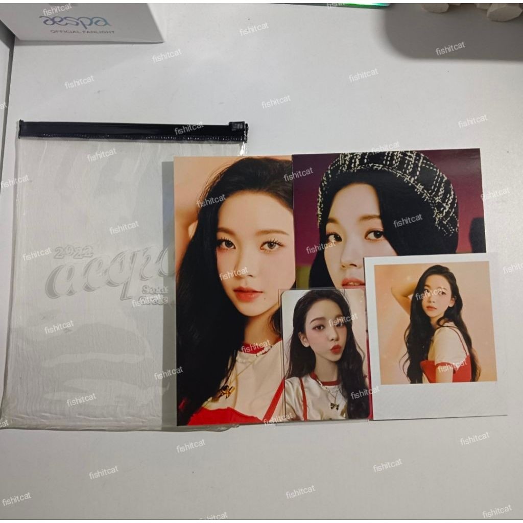 photocard photopack seasons greerings 2022 aespa karina set pp sg22