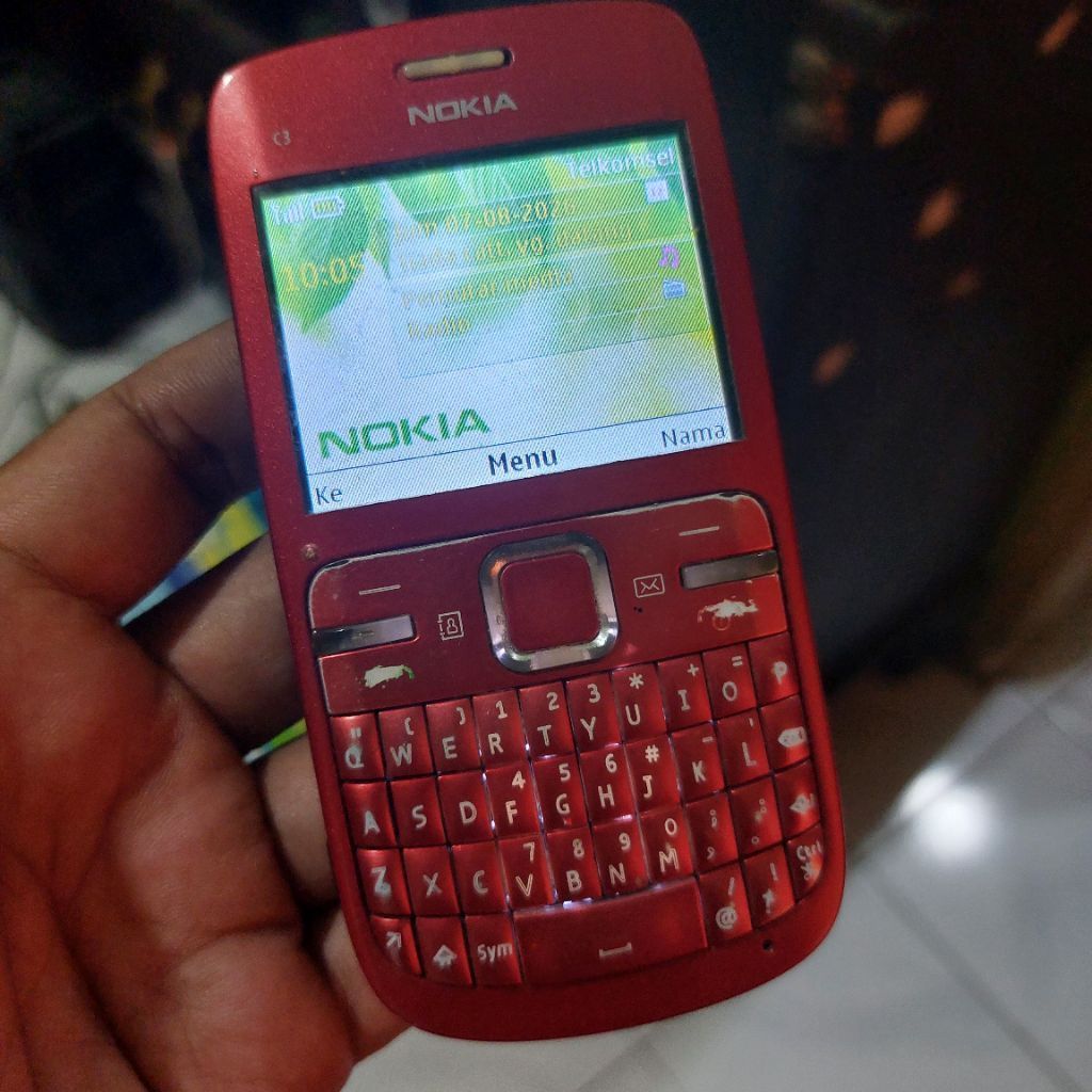 Hp Jadul Nokia C3-00 ket di deskripsi