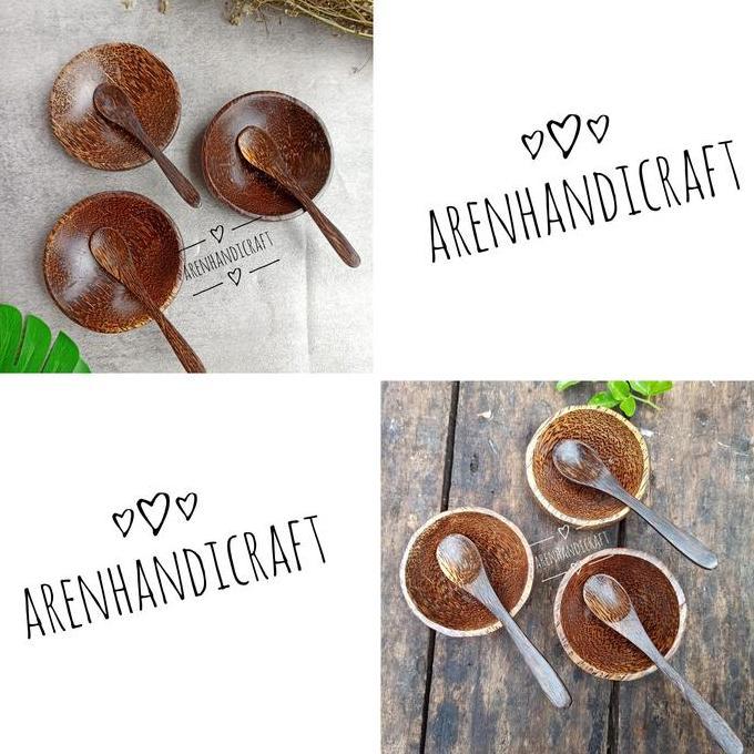 Mangkok Masker Set Kayu Aren