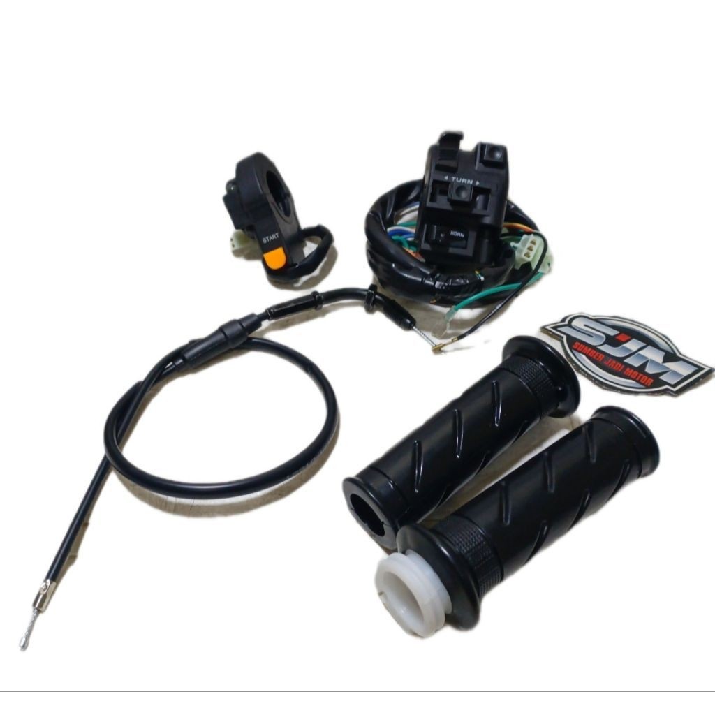 holder saklar Kiri-holder gas kanan-handgrip pipa gas-kabel tali gas supra lama supra x supra 100 SE